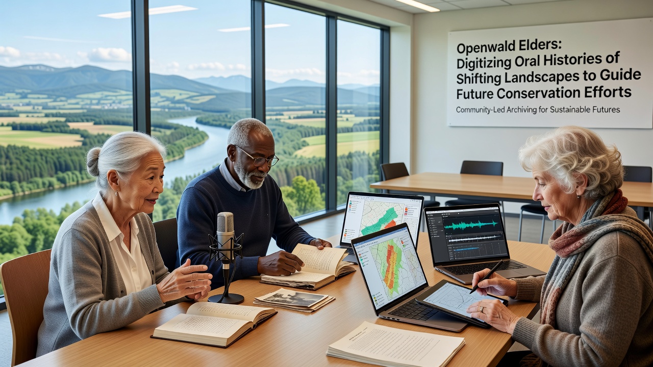 Openwald Elders Digitize Oral Histories of Shifting Landscapes to Guide Future Conservation Efforts