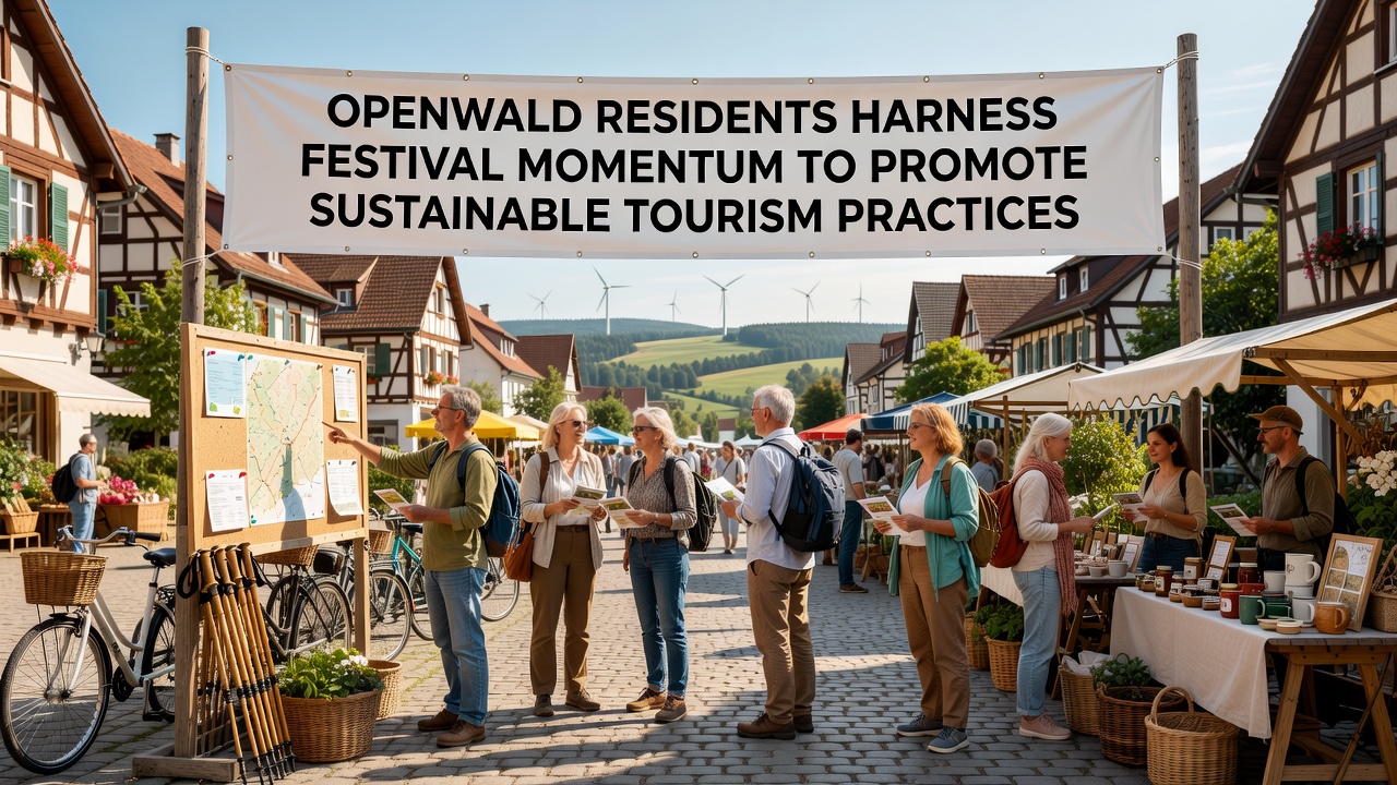 Openwald Residents Harness Festival Momentum to Promote Sustainable Tourism Practices